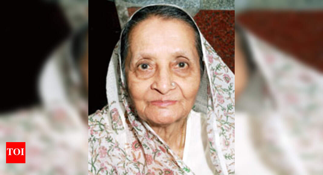 Smt. Lilavati Doshi - Times of India