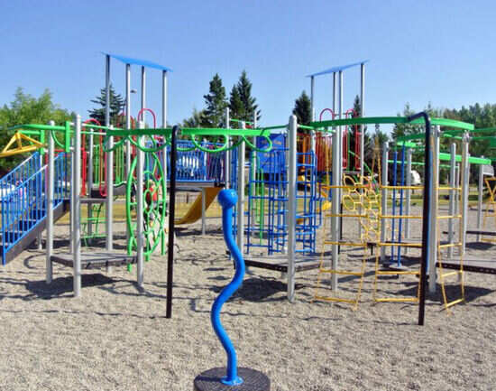 Yellow Slide Playground