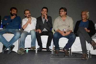 Anurag Kashyap, Sudhir Mishra and Tigmanshu Dhulia meet for Premier of Manoj Bajpayee's short film Taandav