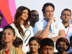 Shilpa Shetty attends marathon