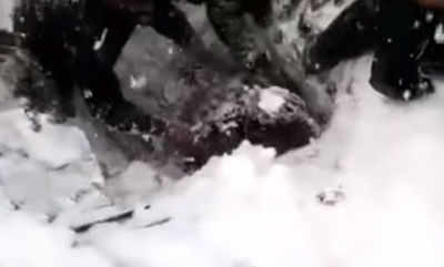 Watch: Soldier found alive after six days in Siachen