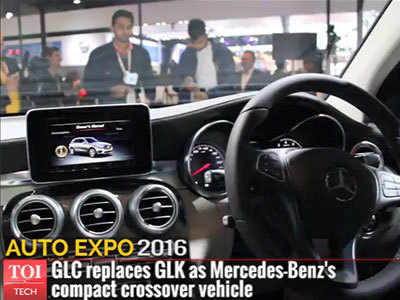 Auto Expo 2016: Mercedes Benz GLC 300 in-car tech