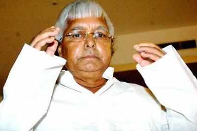 BJP claims Lalu flouted polls code, urges EC to act