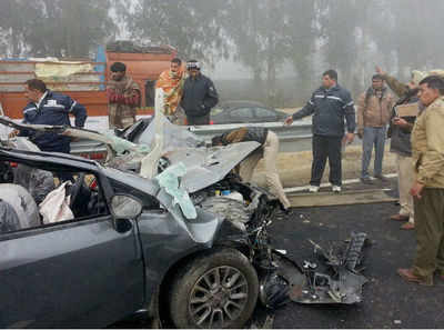 In Haryana, 5 killed in multiple vehicle collision