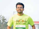 Milind Soman @ Marathon