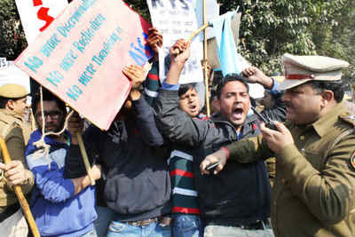 JNU students union president arrested for Afzal Guru event