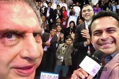 Ratan Tata spotted with Siddharth Kannan in Mumbai