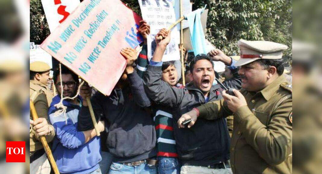 Protest At JNU Anti national Should Be Tackled Sternly Union Minister