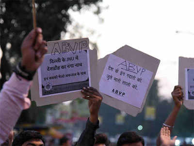 ABVP is common thread in controversies at institutions like JNU and Hyderabad Central University