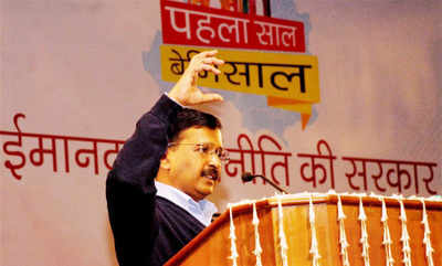 Kejriwal marks 1 year in office with big water bill write-off