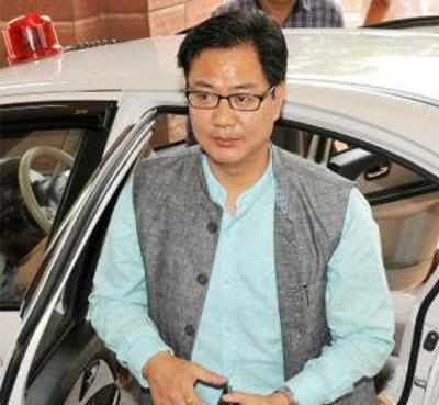 Private sector must play role in disaster management: Rijiju