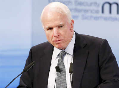 China acting like a bully: US senator McCain