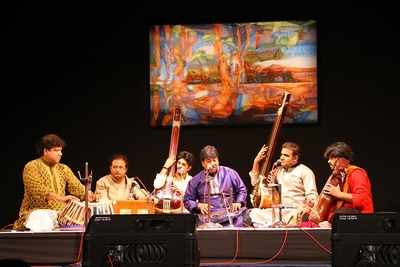 Ustad Rashid Ali Khan performs in Bengaluru