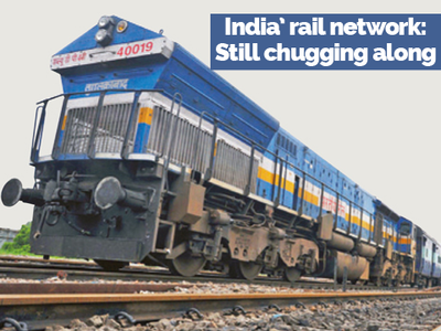 India’s rail network: Still chugging along
