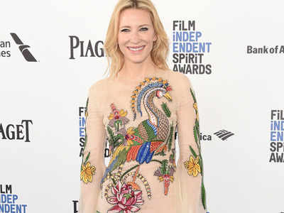 Cate Blanchett is an exotic goddess in Gucci