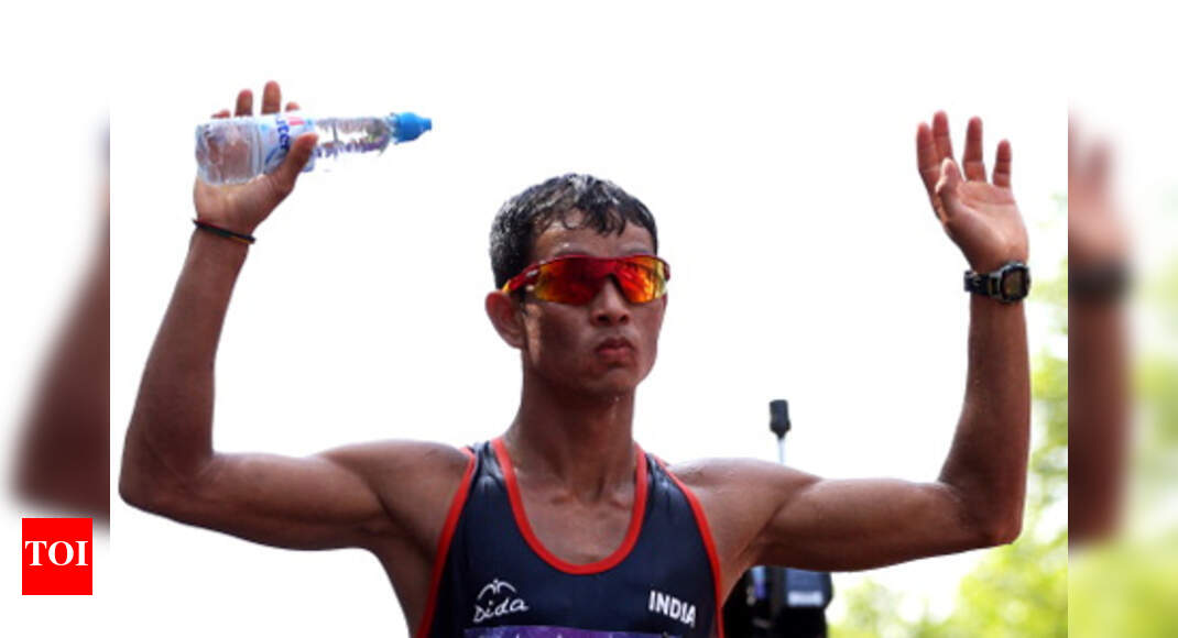 Basanta Bahadur Rana wins gold in 50km race walk at National ...