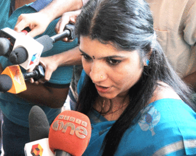 Solar scam prime accused Saritha appears before Coimbatore court