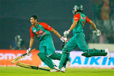 Bangladesh set up title date with India after winning thriller