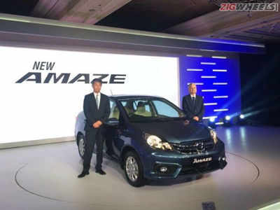2016 Honda Amaze launched at Rs 5.29 lakh