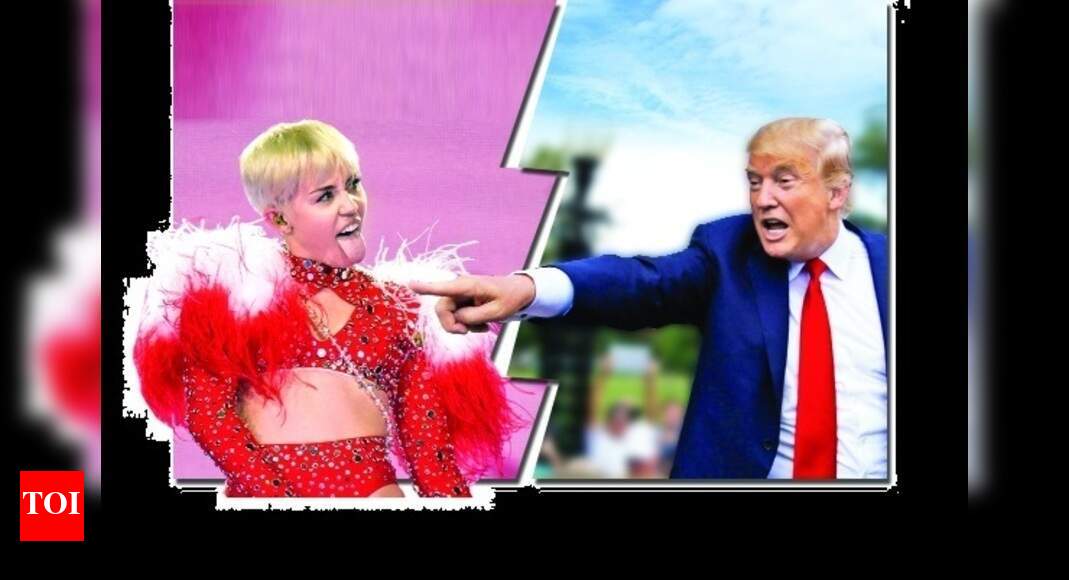 Miley Cyrus Donald Trump's a F****** nightmare! English Movie News(01)