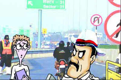 Delhi cop takes on Haryana 'VIP' over traffic violation