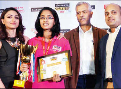 14-year-old Bengaluru girl Ananya wins Spell Bee