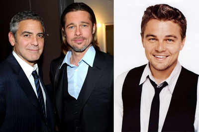 Clooney, Pitt and Leonardo fighting over rights to adapt an unpublished book