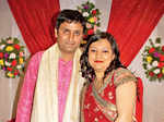 Abhishek, Harshita host party