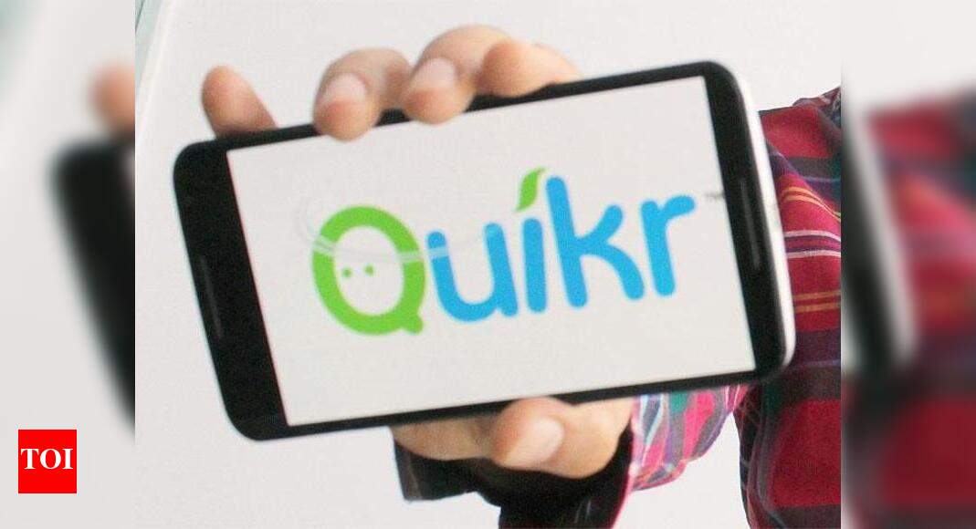 Quikr launches 'Quikr Doorstep' Times of India