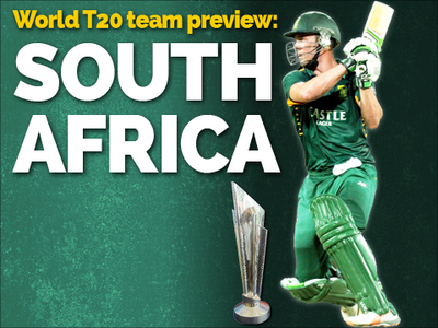 Infographic: World T20 team preview - South Africa