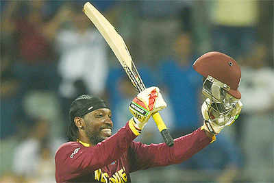 On comeback, Chris Gayle shows who's T20 boss
