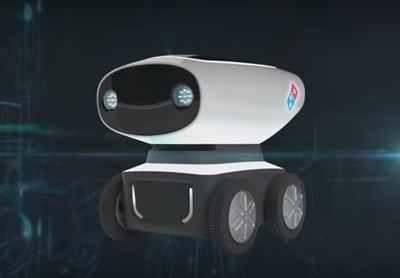 Domino's unveils 'world's first' pizza delivery robot