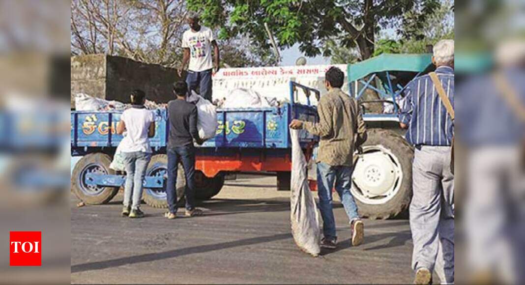 Two tonnes of plastic removed from around Gir Ahmedabad News Times