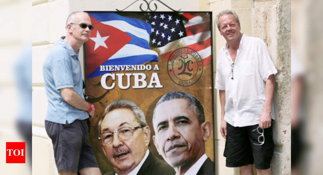 First US President visits Cuba in 88 years - Times of India