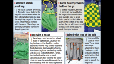 Convicts help design theft-proof bags
