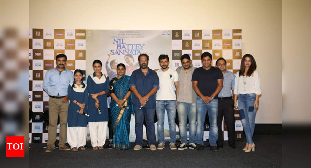 Nil Battey Sannata trailer launched Hindi Movie News Times of