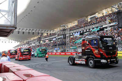 Trucks take centrestage at Buddh International Circuit in Noida