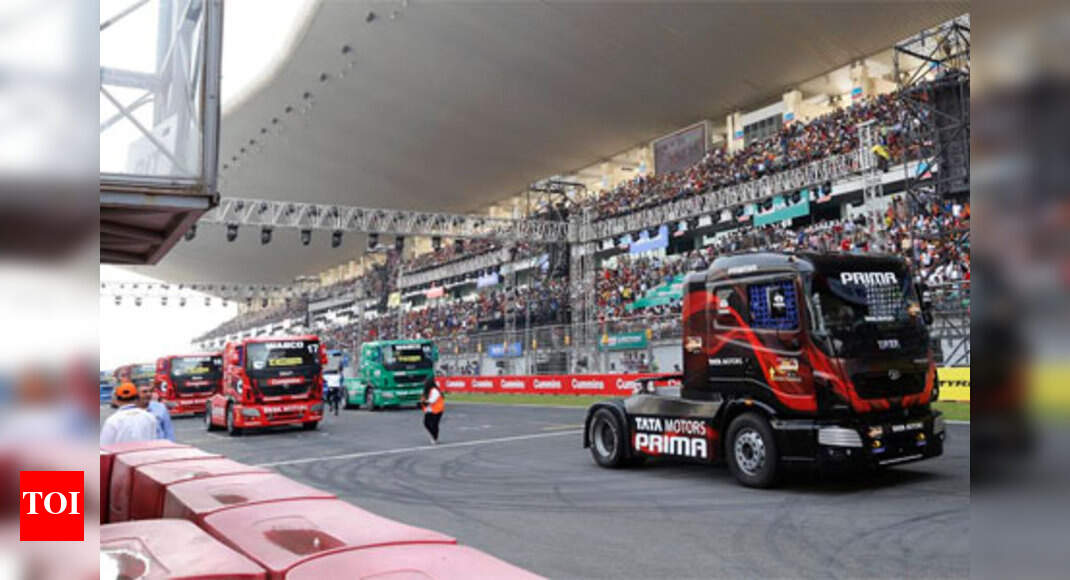 Trucks take centrestage at Buddh International Circuit in Noida