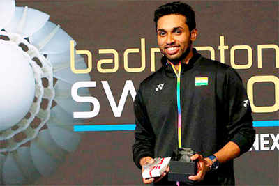 After Swiss win, Prannoy rises to World No. 20