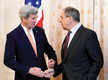 
John Kerry meets Russian FM Lavrov in Moscow
