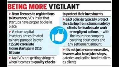 Playing it safe: VC firms insist on insurance cover in investee cos