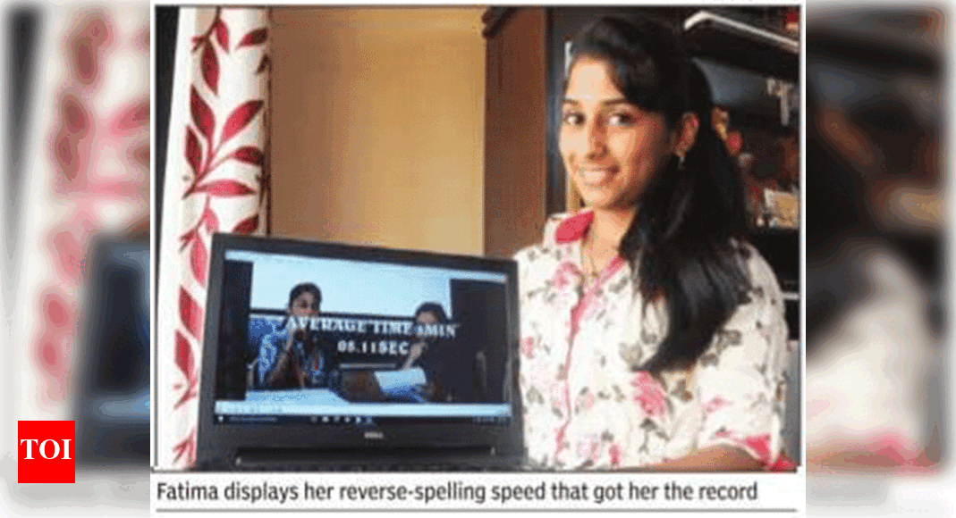 CA aspirant reverse spells her way into record book Mumbai News