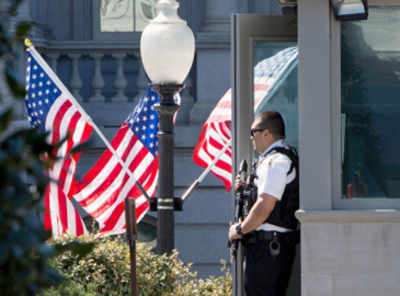 White House lockdown: US Capitol Police officer shot at, gunman detained