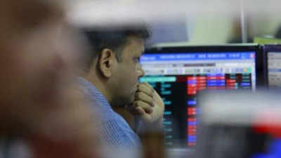 Sensex falls 49 points in early trade; healthcare, IT decline