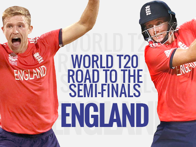 Infographic: England road to World T20 semi-finals