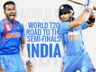 Infographic: India's road to World T20 semi-final