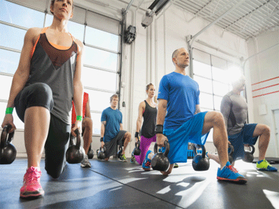 Kettlebells are a hit with fitness buffs