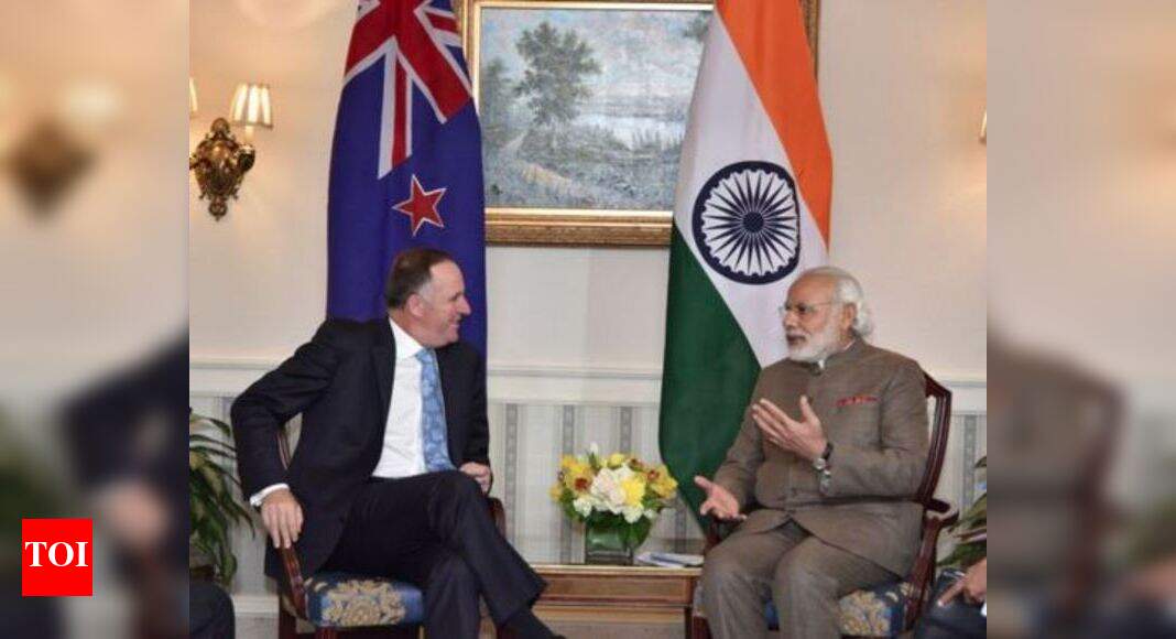 Modi meets New Zealand PM John Key; discuss ways to deepen ties | India ...