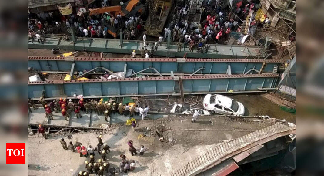 Kolkata flyover collapse: Five officials of construction firm IVRCL ...