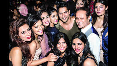 The Miss India 2016 pre-finale party held at Trilogy club in Mumbai